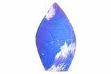 Tall Free-Standing Polished Indonesian Blue Amber #326969-1